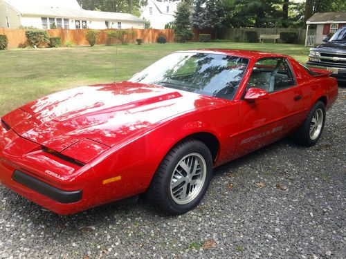 1987 firebird formula 350 low miles collector grade