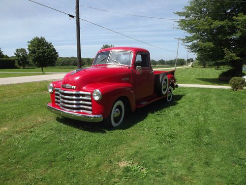 1947 chevy 5 window very nice estate barn find thriftmaster