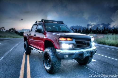 2006 gmc canyon crewcab lifted 8 inch lift 35x12.50 loaded 3.5 auto must see!!!!