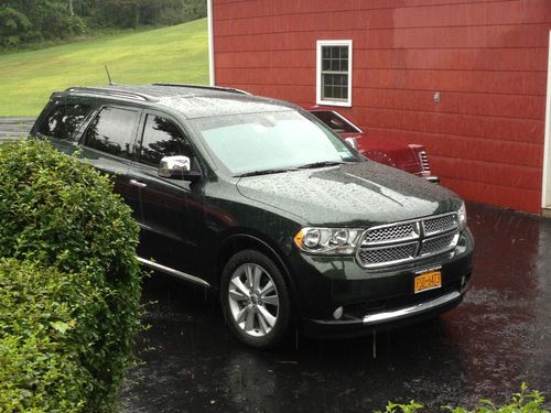 2011 dodge durango crew