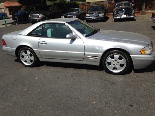 1999 mercedes 500sl cpe/rdstr---immaculate---serviced---no reserve!!!!!!!!!!!!!!