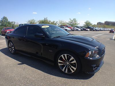 2012 dodge charger srt8 / 6.4 hemi! / black on black / roof / amazing