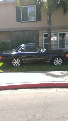 1985 mercedes-benz 380sl base convertible 2-door 3.8l