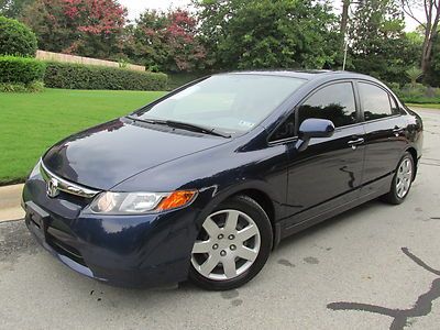 07 civic lx gas saver! automatic trans power windows/locks cold a/c