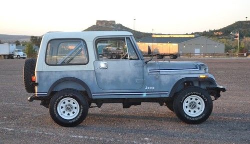1983 jeep cj7 loaded, efi, tfi, no rust, patina, good mpg, powerful
