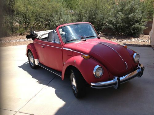 1973 volkswagen super beetle convertible