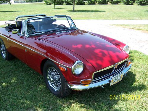 1974 mg mgb base convertible 2-door 1.8l