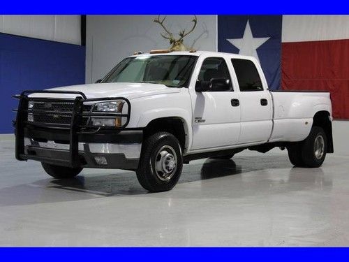 2005 chevrolet 3500 dually 1-owner duramax diesel crewcab  allison carfax