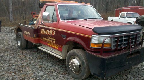 1995 ford f450 wrecker tow truc