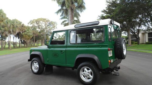 1985 land rover defender 90 2.5 diesel 4x4 57k miles sunroof