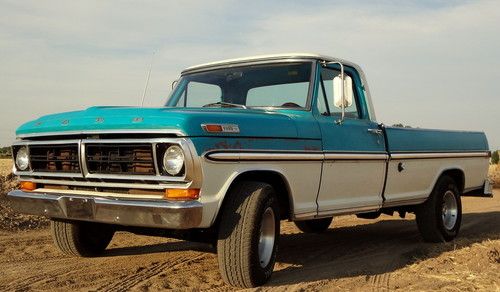 1972 ford f-100 ranger xlt,original patina,106,000 original miles,4-speed manual