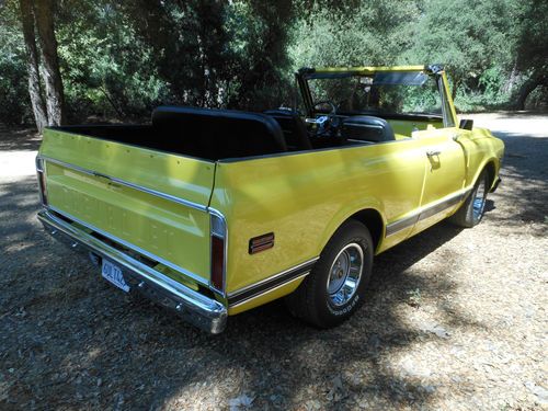 RARE 1972 CHEVY 2 WD BLAZER FULL CONVERTIBLE GREAT DRIVER CONDITION 350 350 DISC, image 3