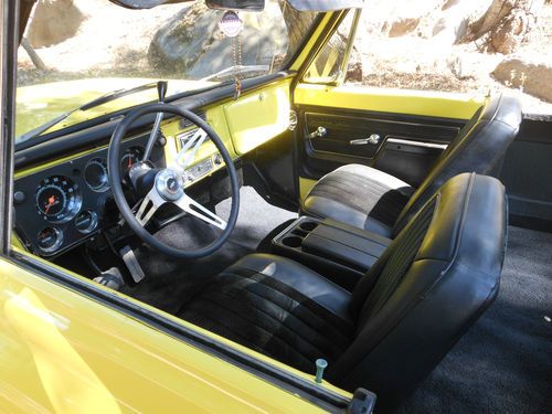 RARE 1972 CHEVY 2 WD BLAZER FULL CONVERTIBLE GREAT DRIVER CONDITION 350 350 DISC, image 4