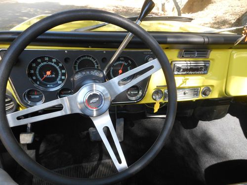 RARE 1972 CHEVY 2 WD BLAZER FULL CONVERTIBLE GREAT DRIVER CONDITION 350 350 DISC, image 12