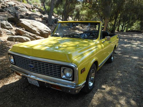RARE 1972 CHEVY 2 WD BLAZER FULL CONVERTIBLE GREAT DRIVER CONDITION 350 350 DISC, image 13