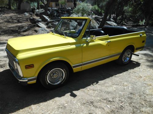 RARE 1972 CHEVY 2 WD BLAZER FULL CONVERTIBLE GREAT DRIVER CONDITION 350 350 DISC, image 15