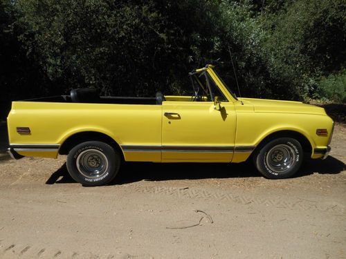RARE 1972 CHEVY 2 WD BLAZER FULL CONVERTIBLE GREAT DRIVER CONDITION 350 350 DISC, image 17