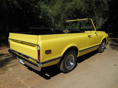 RARE 1972 CHEVY 2 WD BLAZER FULL CONVERTIBLE GREAT DRIVER CONDITION 350 350 DISC, image 18