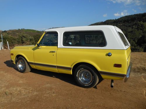 RARE 1972 CHEVY 2 WD BLAZER FULL CONVERTIBLE GREAT DRIVER CONDITION 350 350 DISC, image 21