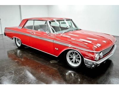 1962 ford galaxie 406 v8 tri-power c6 3 speed automatic dual exhaust tach ps