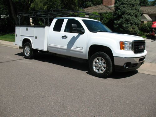 2011 gmc 2500hd 4x4 sle extra cab  duramax diesel