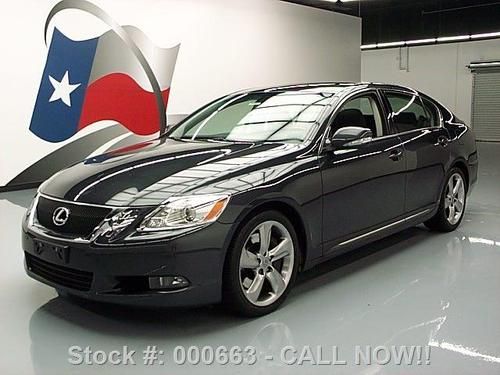 2008 lexus gs460 sunroof nav rear cam climate seats 48k texas direct auto