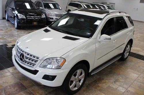 2011 ml350 4matic~nav~dvd game system~rear camera~warranty~39k