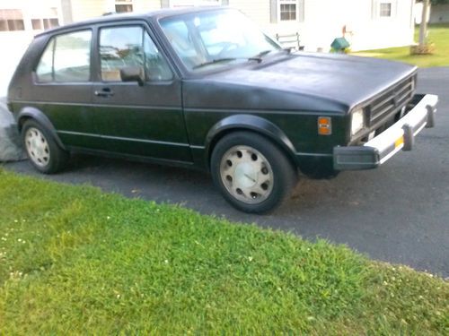 1980 vw rabbit with 2.0 aba engine