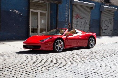 2013 ferrari 458 spider