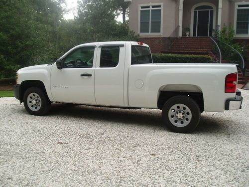 2012 chevrolet silverado 1500 wt ext. cab pickup 4-dr 5.3l 6.5' bed hd cool. tow