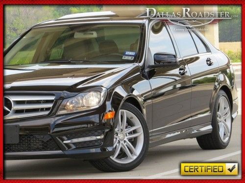 2012 mercedes-benz c250 sport navigation heated seats bluetooth