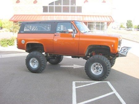 Custom 1974 chevy blazer