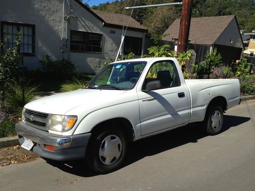 1998 white toyota tacoma 207k