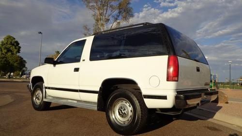 1994 CHEVROLET 4x4 BLAZER 6.5L TURBO DIESEL SUV 1-OWNER RUST FREE CLEAN NR AZ, image 5