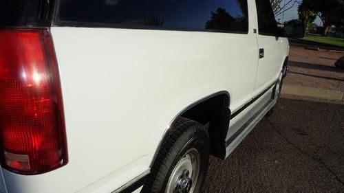 1994 CHEVROLET 4x4 BLAZER 6.5L TURBO DIESEL SUV 1-OWNER RUST FREE CLEAN NR AZ, image 10