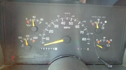 1994 CHEVROLET 4x4 BLAZER 6.5L TURBO DIESEL SUV 1-OWNER RUST FREE CLEAN NR AZ, image 12