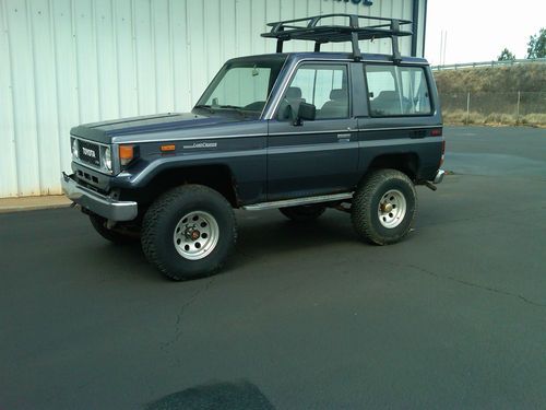 1987 toyo landcruiser 2dr lx diesel 4x4 very rare