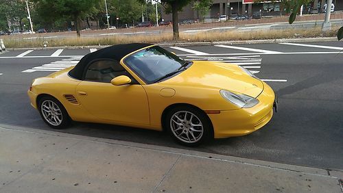 2003 porsche boxster convertible