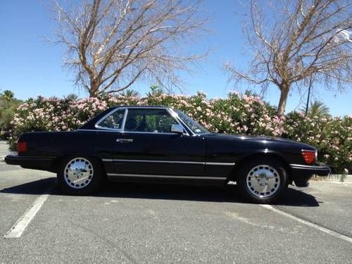 1988 Mercedes Benz 560sl Black, US $8,000.00, image 5