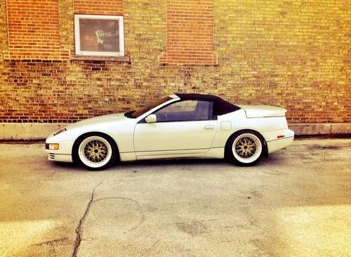 Rare 1990 Nissan 300ZX Turbo Convertible 2-Door 3.0 Liter 5 speed manual, US $13,800.00, image 5