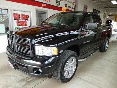 4dr quad cab 5.7l cd 4x4 slt hemi 20" wheels sport sliding rear window