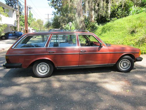 1984 Mercedes Benz 300 Turbo Diesel Wagon California car NO RUST very original, US $6,750.00, image 4