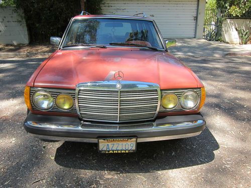 1984 Mercedes Benz 300 Turbo Diesel Wagon California car NO RUST very original, US $6,750.00, image 5