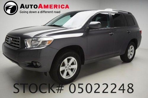 32k low miles 2010 highlander toyota se one 1 owner clean carfax well equipped