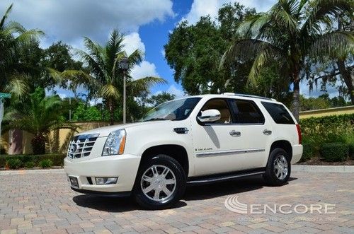 2007 cadillac escalade awd**camera**dvd**navi**sunroof**1 fla owner**3rd row**