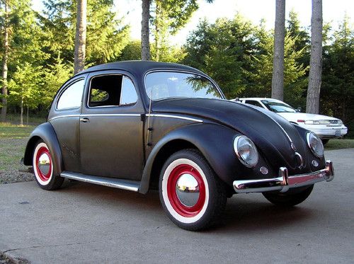 1955 volkswagen beetle type 1 early european spec oval window