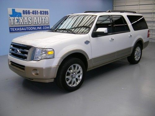 We finance!!!  2011 ford expedition el king ranch roof nav leather texas auto