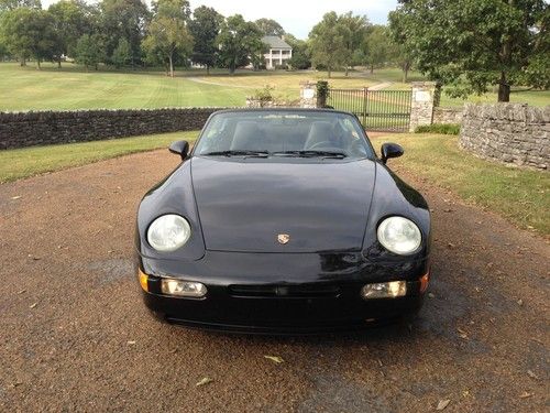 1993 porsche 968 base convertible..67k actual miles!..6 spd..new top on 9-13-13