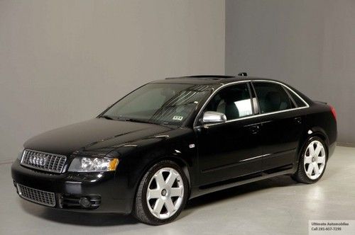 2004 audi s4 quattro awd nav sunroof leather recaro xenons bose alloys shades !