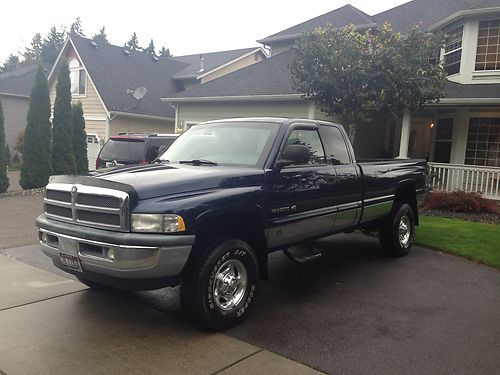 2000 dodge ram extended cab long bed 2500 slt laramie 75,000 miles 4x4